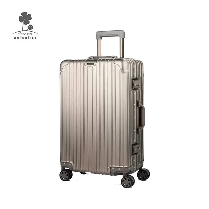 

Uniwalker Large Hand Rolling Luggage Travel Carry-On Hardside Cabin Luggage Sale With 4 Spinner Wheels