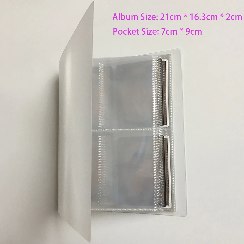 

Trading Card Album with 20 Card Pages (4 Pockets Per Page), Cards Album Book Protector for Board Game Trading Cards collection