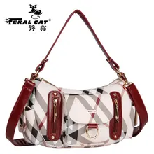 FERAL CAT новые женские сумки-мессенджеры Роскошная короткая Мода классическая женская кожаная сумка