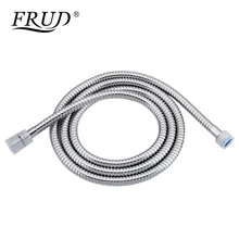 FRUD из нержавеющей стали серебряные шланги сантехнические гибкие 1/2 ''душевой шланг для ванной набор аксессуаров 2,0 метра водопровод F43-2