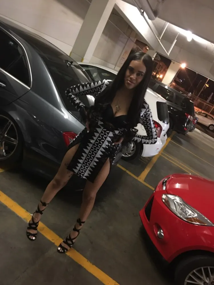 'Look Back at it' Side Split Mini Dress photo review
