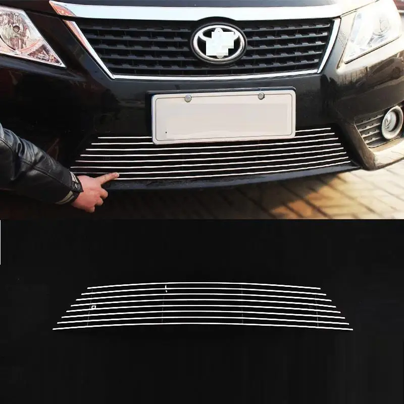 

Grille exterior Excent automovil chromium parts trim accessory car styling modification bright sequins 12 FOR Toyota Camry