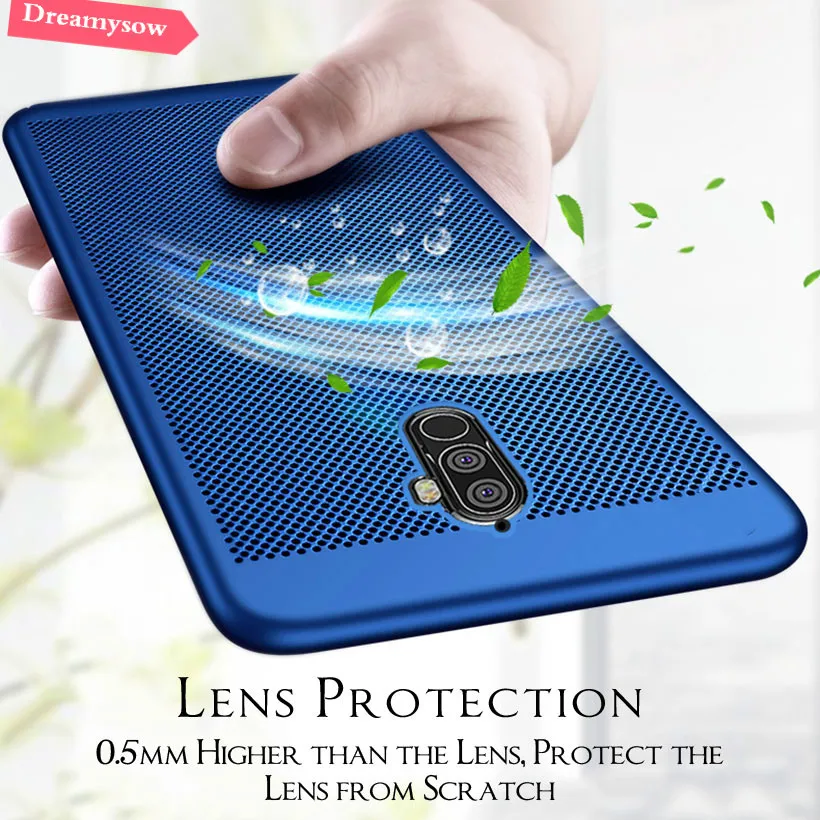 

Heat Dissipation Case For Lenovo K8 Note Case For Lenovo K8 Plus K5 Note K6 Note Hard Plastic Case Protective Back Hood Shell