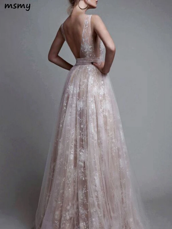 Gorgeous A-line Long Prom Dress Evening Dress1