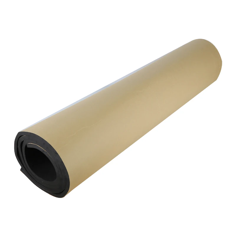 Custom Made EPDM Neoprene Adhesive Sheet Panel Tape Insulation Gasket Cushion 500mm x 2000mm 1/2/3/4/5/6/8/10/12mm 2pcs Black afbeelding
