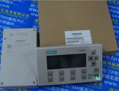 Текстовый дисплей TD400C 6AV6 640 0AA00 0AX0 панель экран HMI с RS232/RS485/RS422 для Siemens S7 200 PLC новый