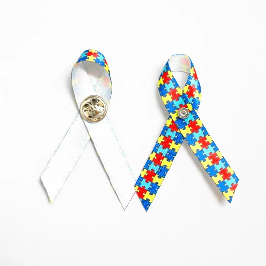Autism Ribbons that are for small lapel type