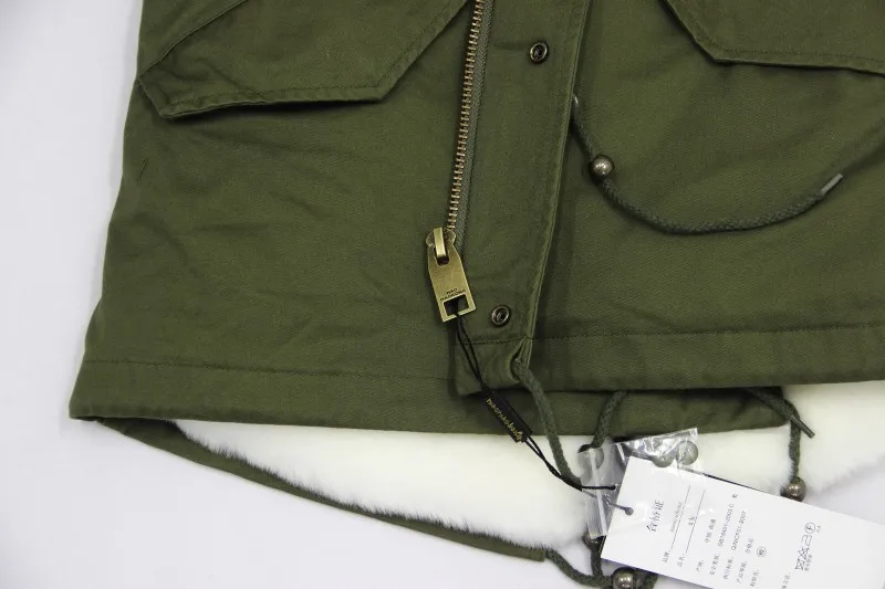Новое модное пальто из натурального меха енота Женская зимняя куртка из искусственного меха Большой размер Парка