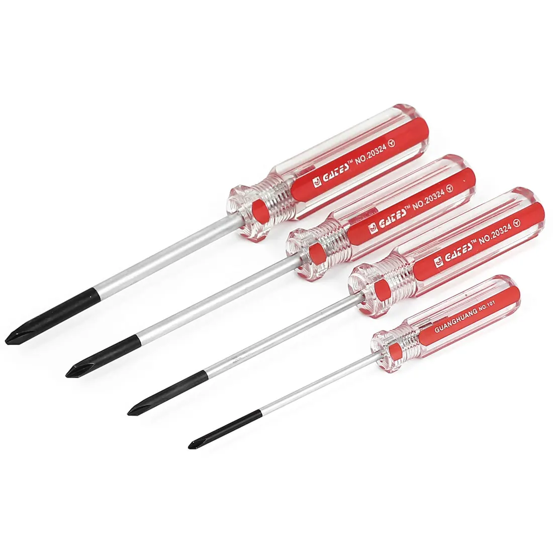 

UXCELL 3Mm 4Mm 5Mm 6Mm Magnetic Y Tip Nonslip Grip Tri-Wing Screwdriver 4Pcs