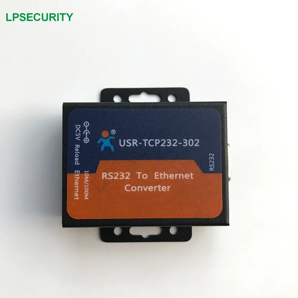 Недорогой seria USR-TCP232-302 Trasmissione Ethernet Seriale RS232 a TCP/IP/LAN конвертер, поддержка функции DNS