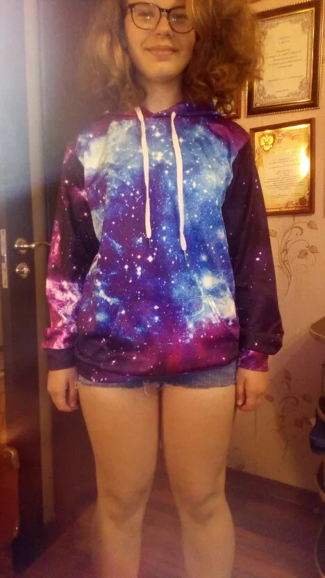 Space Galaxy 3D Hoodie