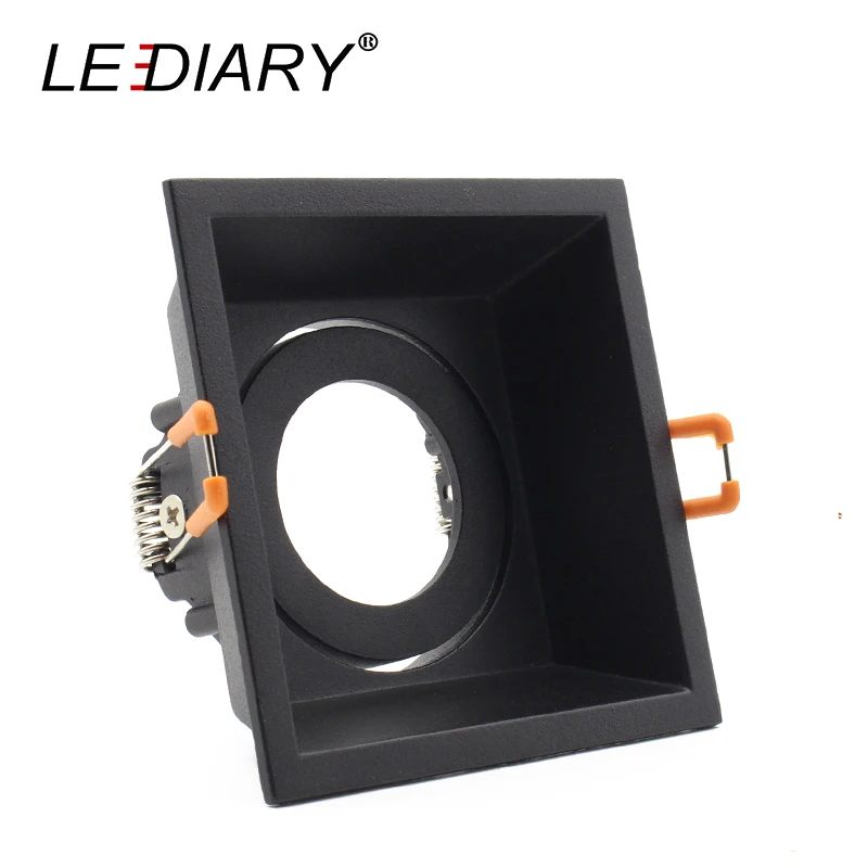 led recessed lighting with square plaster rings