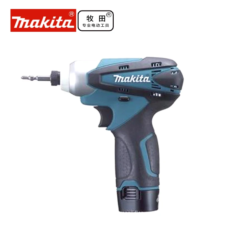 Электрический шуруповерт MAKITA 18V с зарядным ударом, электрическая дрель