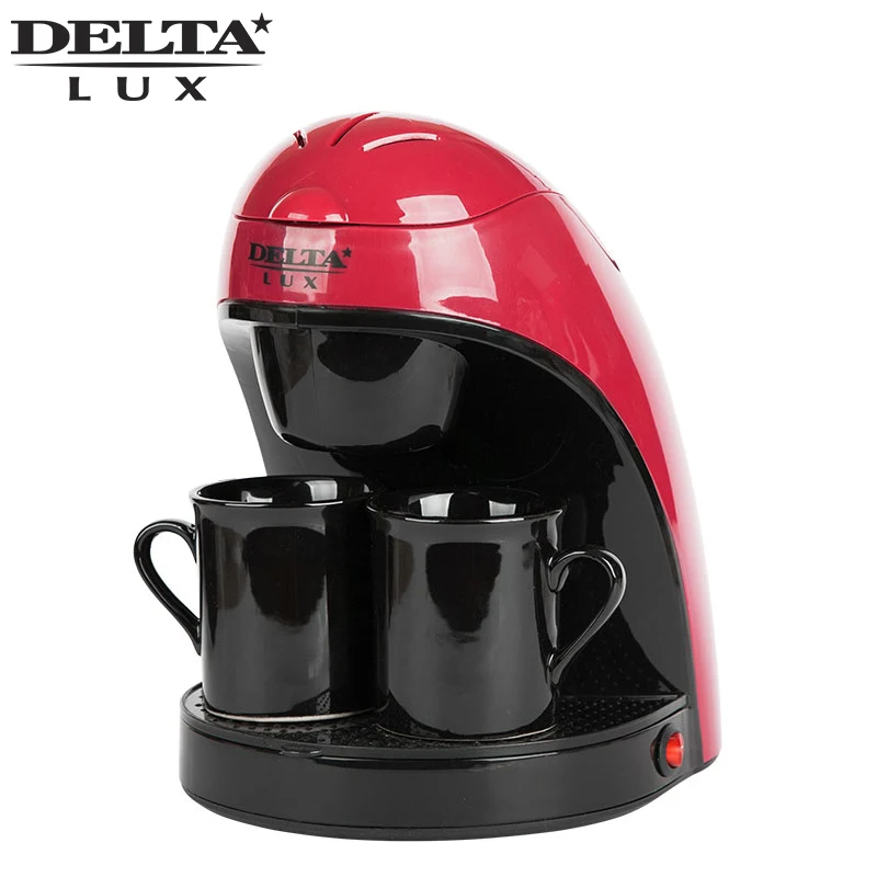 DL 8132 red Coffee maker machine drip Cafe household american plastic