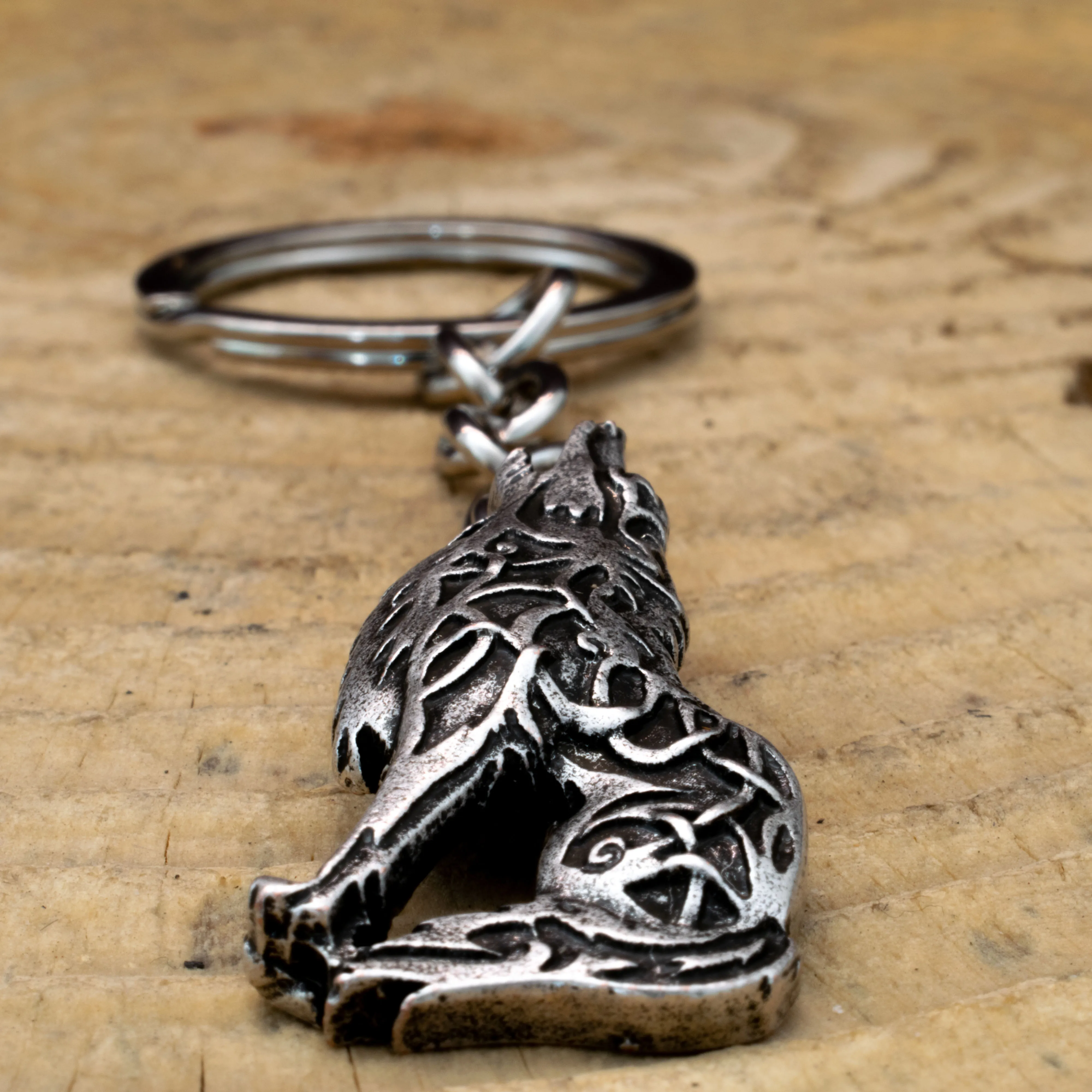 Кельтский Odin брелок с волком металлический скандинавский узел Ворон Норс кельтский Северный талисман брелок