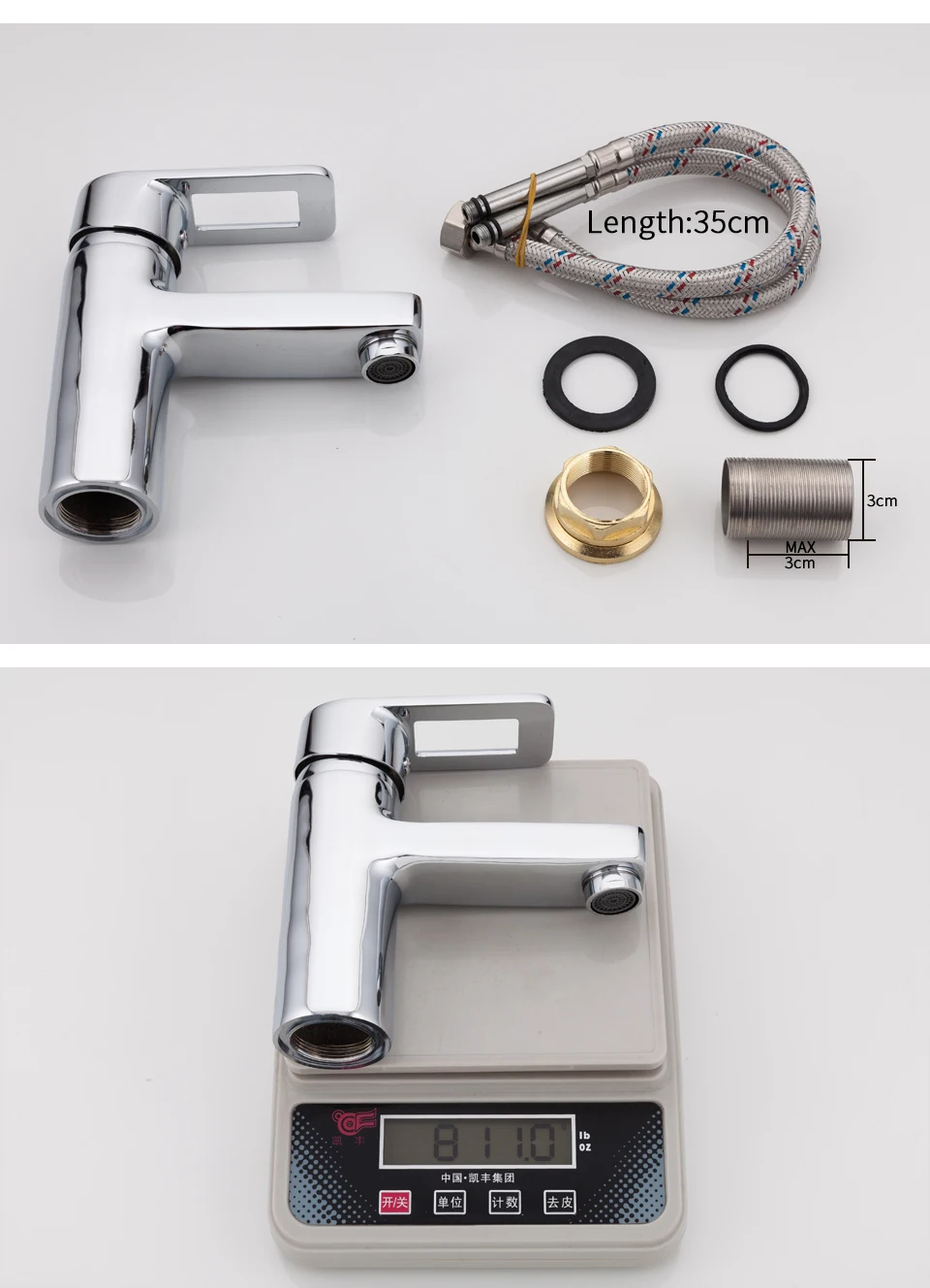 Chrome Plating Basin Faucet 10