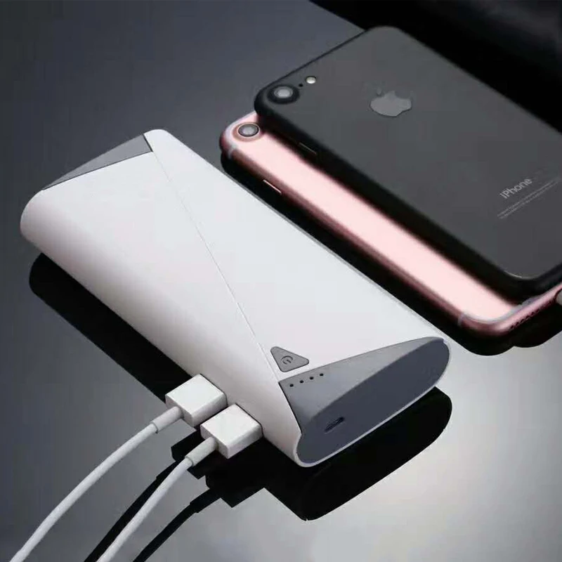 Внешний аккумулятор 20000 мАч двойной USB портативное зарядное устройство для