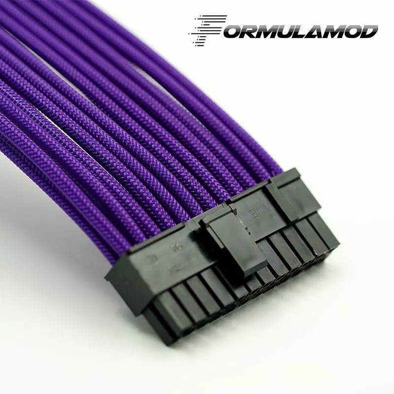 FormulaMod Fm ATX24P A блок питания ATX 24Pin материнская плата Мощность удлинители 18AWG