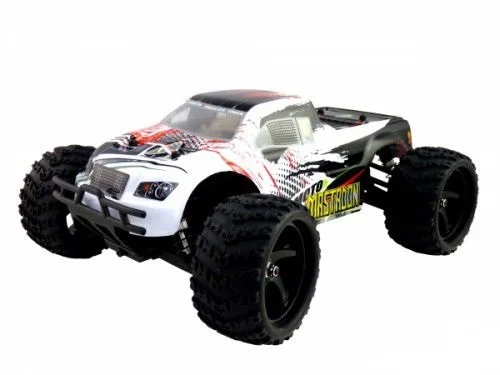 HIMOTO Mastadon 1:18 весы RTR 4WD электрическая мощность бесщеточный грузовик с дистанционным управлением 2,4G черный - Цвет: WHITE