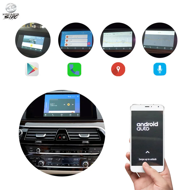 Aftermarket Carplay Box для BMW 4 серии F32/F33/F36 2012 2016 OEM CarPlay Android Auto с камерой заднего