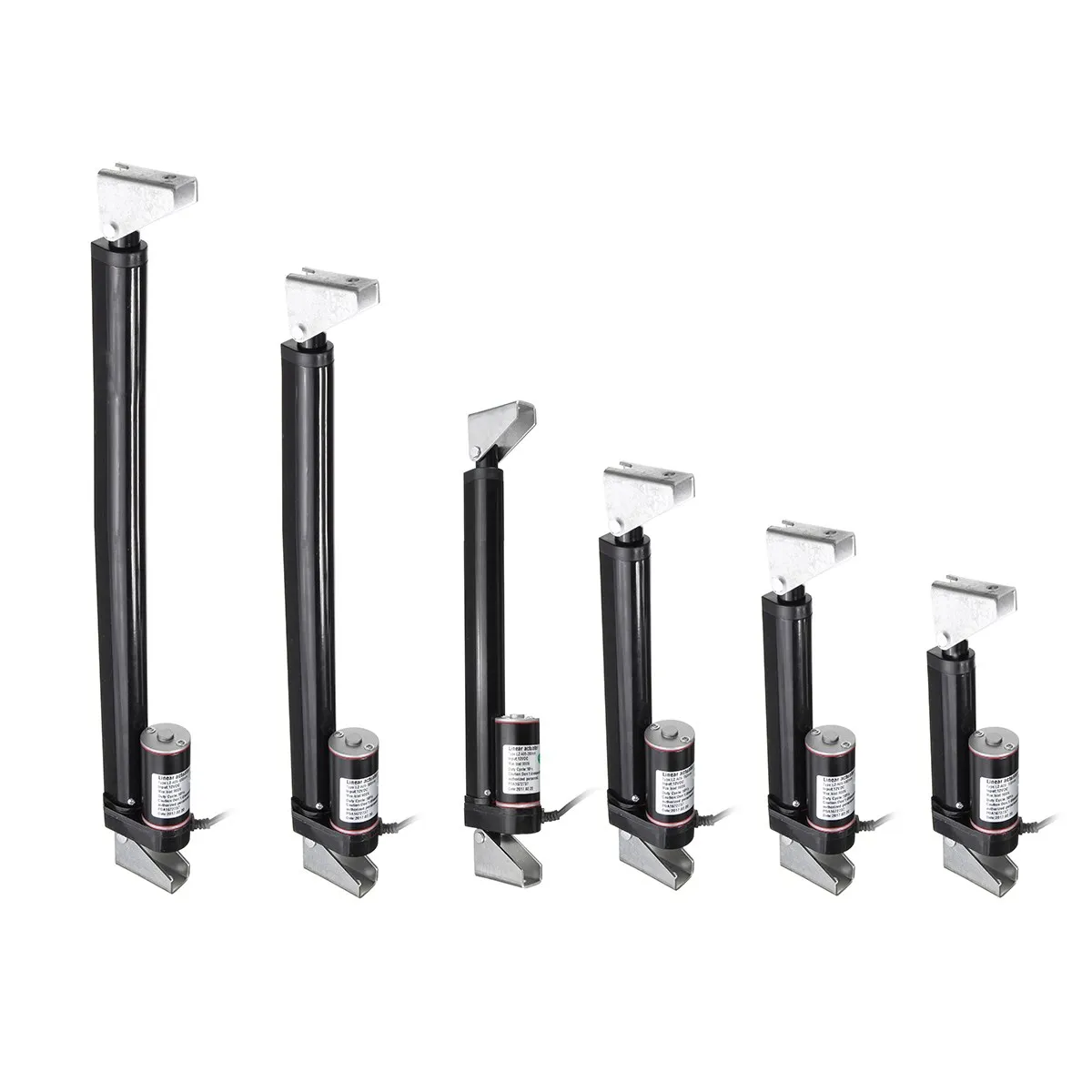 

2"-16" Inch Linear Actuator Stroke 225 lb Pound Lift DC 12V + Mounting Brackets
