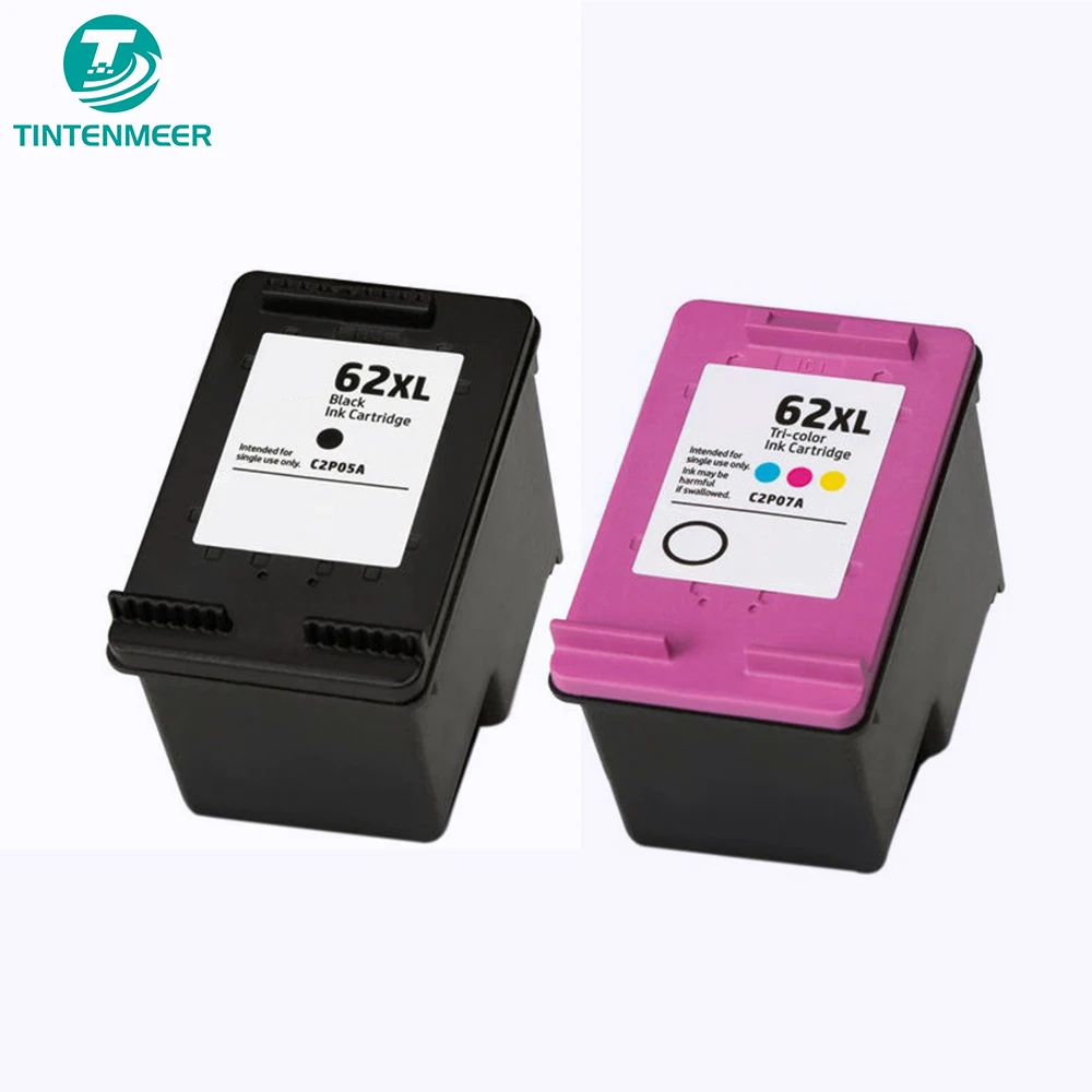 TINTENMEER Premium Quality Ink Cartridge 62 62XL Compatible for Hp HP62 HP62XL Officejet 5744 5745 5746 8040 8045 Printer | Компьютеры и