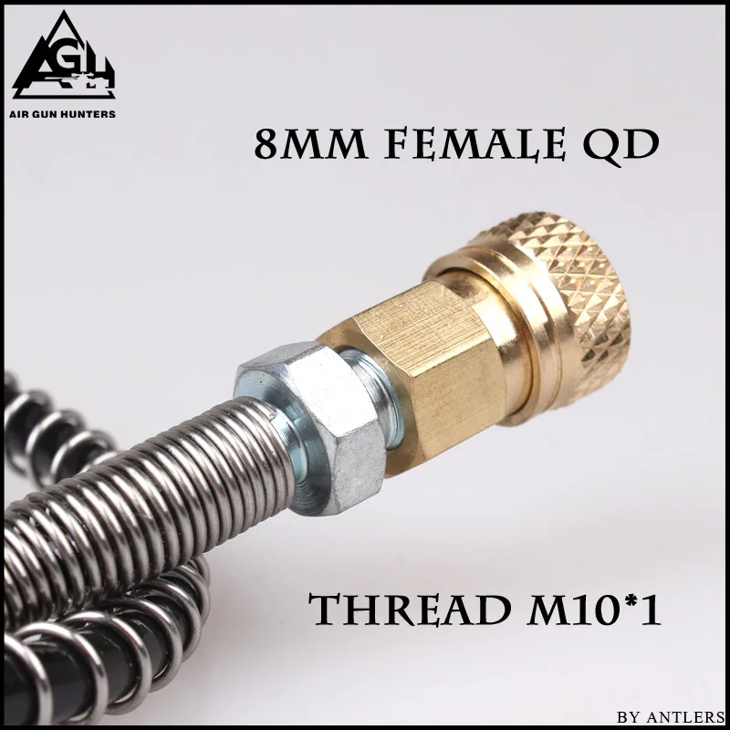 أيرغون الادسنس الرماية 63Mpa/9000PSI خرطوم 8 ملليمتر سريعة موصل لل مضخة pcp اليد m10 * 1 مع الإناث موصل