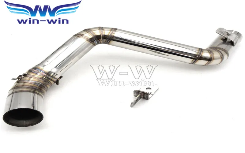 

Motorcycle parts mid exhaust pipe motorcycle middle of the exhaust pipe For KTM DUKE200 DUKE 390 2012 2013 2014 12 13 14