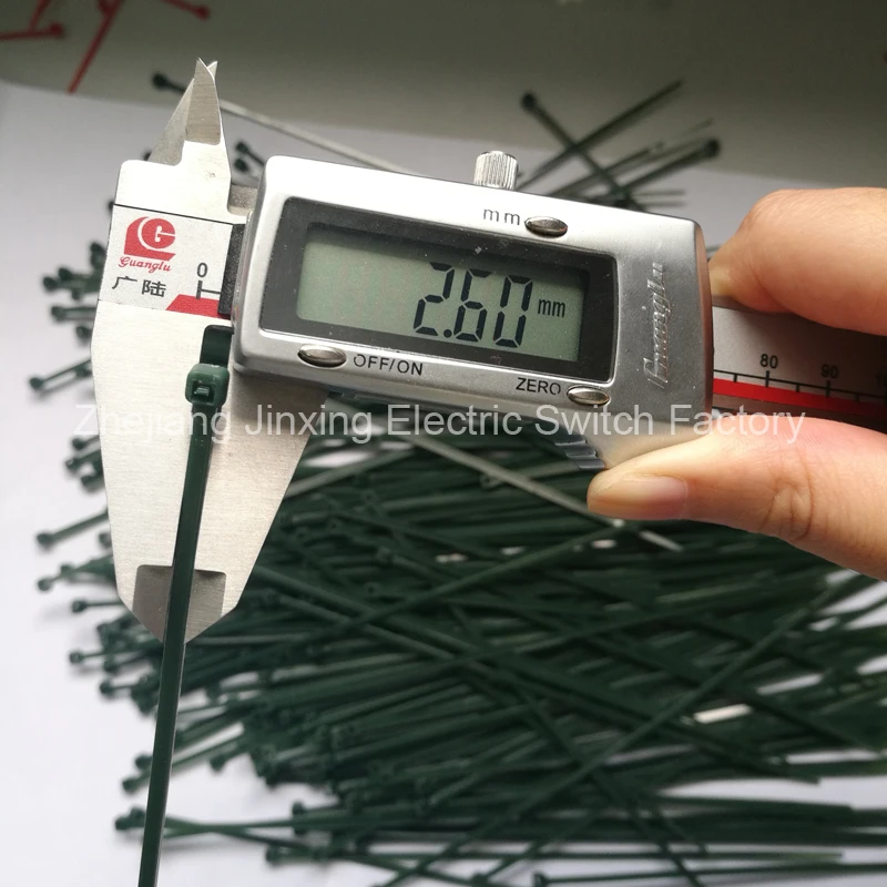 ZHEJIN (100 шт.) Φ * 200 мм (8 0 дюйма X18lbs) цветная нейлоновая пластиковая застежка молния