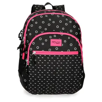 

MOCHILA 2C.44CM MOVOM BUBBLES FUCSIA