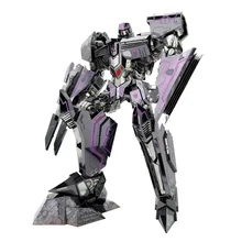 MU Megatron-IDW версия 3D металлические наборы DIY сборка головоломка лазерная резка головоломки строительные игрушки YM-L081 для подарка MU Megatron-IDW версия 3D металлические наборы DIY сборка головоломка лазерная резка головоломки строительные игрушки YM-L081 для подарка