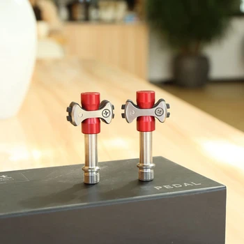 

69+ SPEED PLAY racework Shiman look pedal Zero Titanium Pedals with Walkable Cleats