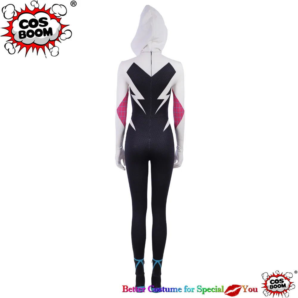 spider-man into the spider-verse spider-woman gwen stacy jumpsuit cosplay costume12