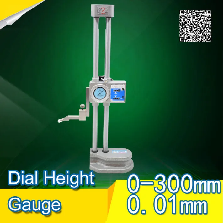 Двухлучевые Dlal измерители высоты настольная колонна с высокой степенью стопы 0-300мм* 0,01 мм штангенциркуль