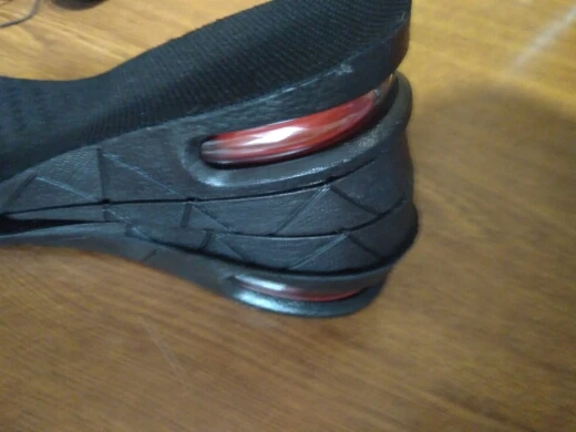 Adjustable Height Increasing Shoe Insoles - Heel Lifter Set
