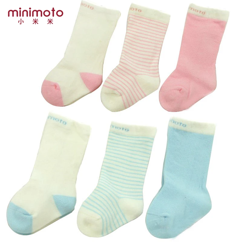 2019 носки для новорожденных, длинные хлопковые нескользящие теплые мягкие носки в полоску для маленьких мальчиков и девочек, носки до