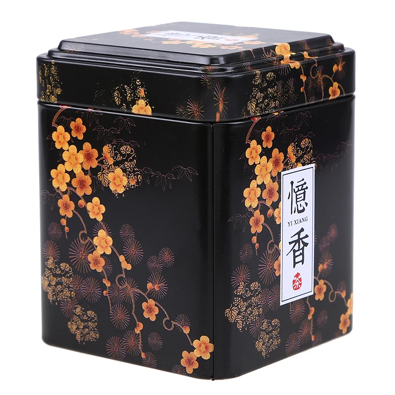 WCIC, коробка для хранения чая, шоколада, железная жестяная коробка для конфет, печенья, печенья, ретро китайская кофейная банка для подарка, чайные пакетики