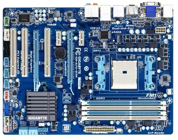 

FM1 A75 For Gigabyte GA-A75-D3H Original Used Desktop Motherboard A75-D3H DDR3