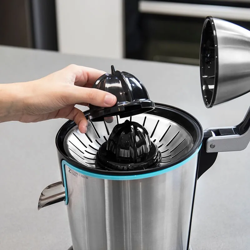 Najtaniej Cecotec elektryczny pomarańczowy sokowirówka Zitrus dostosować 160 czarny idealny do wydobycia maksymalnej soki zdrowe łatwy w użyciu