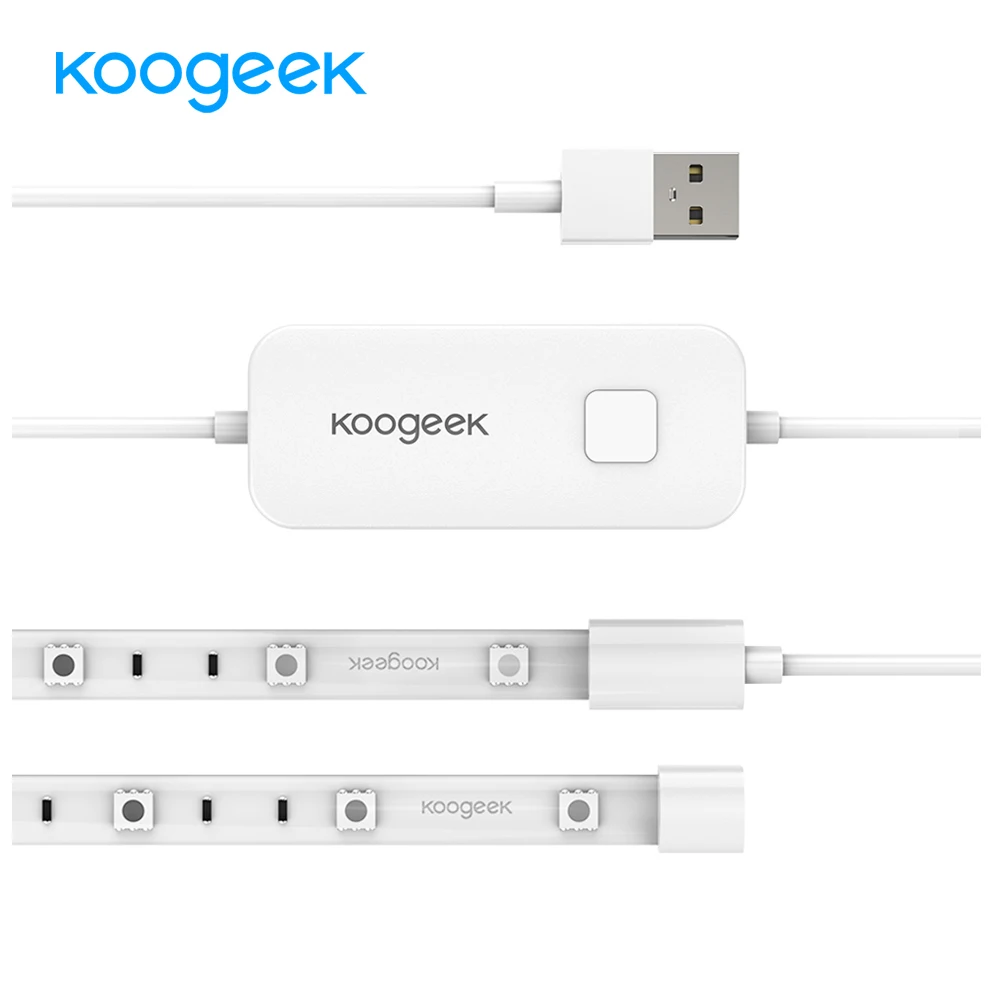 Koogeek 2m 60pcs LEDs WiFi Smart Light Strip for Alexa Apple HomeKit Google Assistant Voice Control 16 Million Colors Dimmable