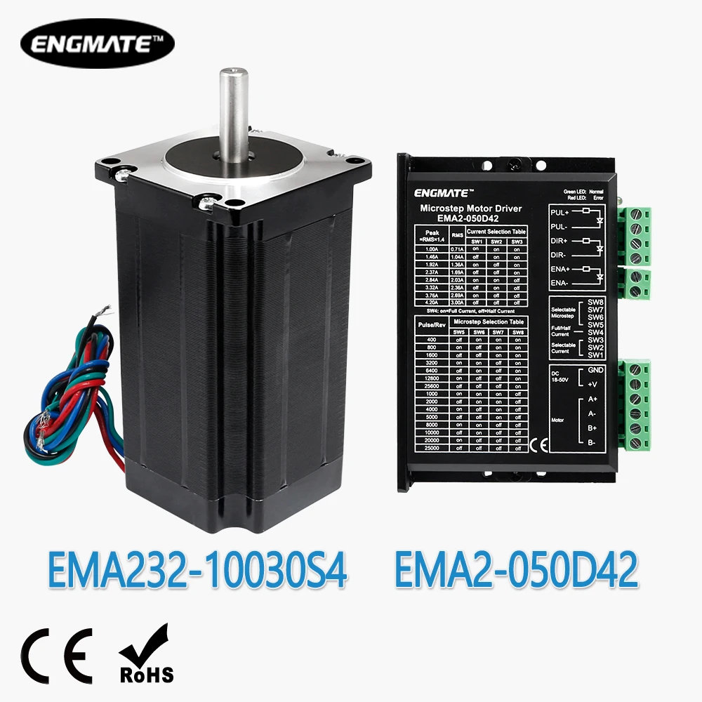 ENGMATE ЧПУ микрошагового водитель мотора EMA2 050D42 2/4 фазы для cnc милл маршрутизатор DIY