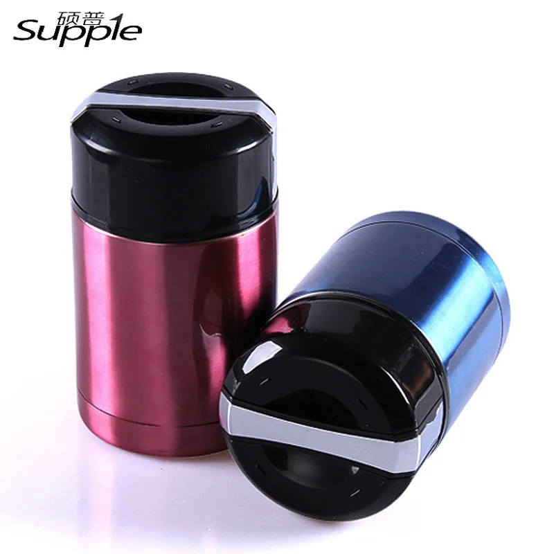 Healthy Delicious Smoldering Pot Stainless Steel Double Layer Vacuum Insulation Soup Porridge Food Box | Дом и сад
