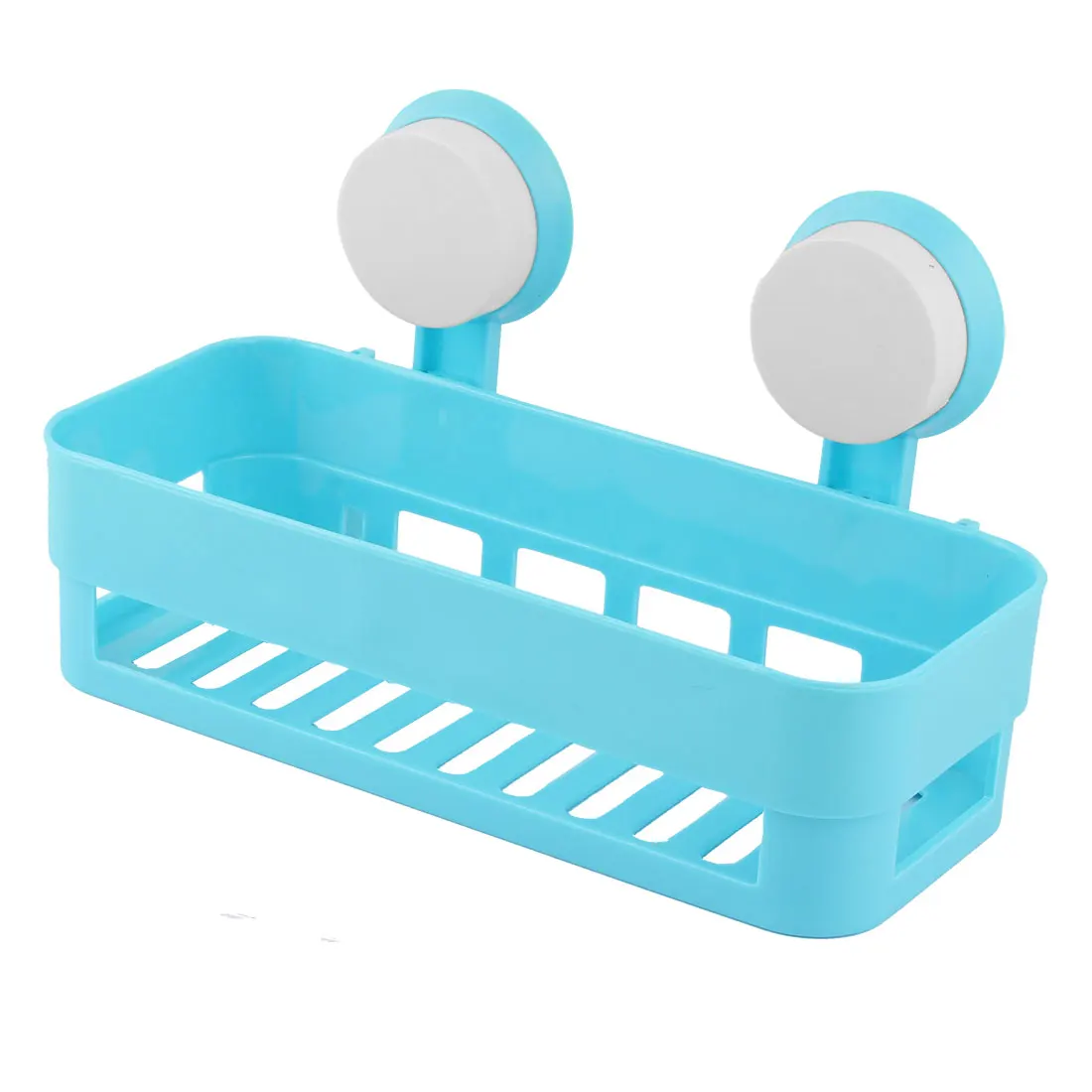 UXCELL Bathroom Kitchen Plastic Suction Cup Toiletry Shelf Storage Rack