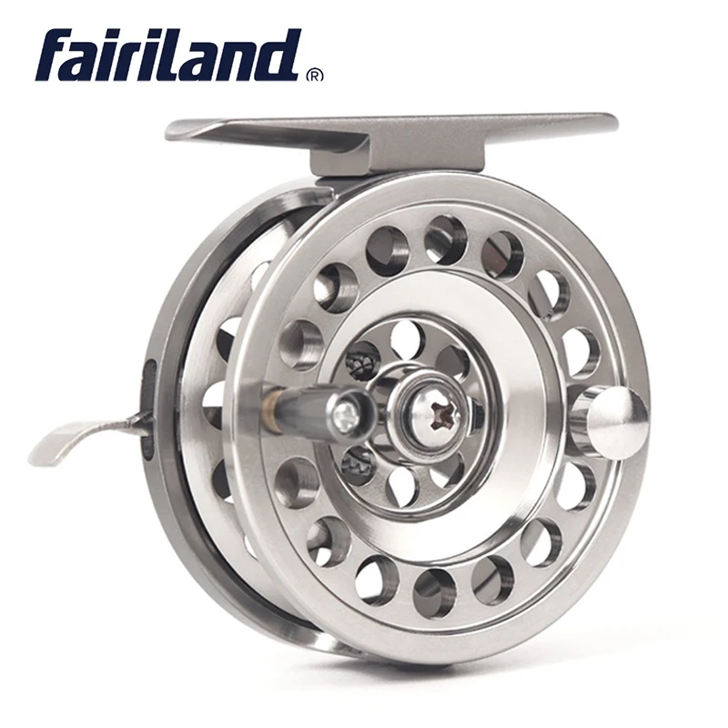 Full Aluminum Ice Fishing Reel left/right handed V-shape 2BB+RBB Ice Fishing Wheel 50mm 60mm Fly Fishing Reels Gear ratio 1:1