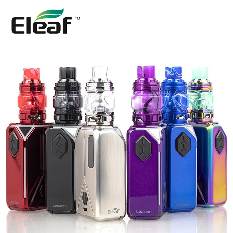 Аутентичные Eleaf лексика 235 Вт TC комплект с Элло Duro 6 5 мл бак распылитель HW M 0.15ohm