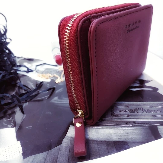 WEICHEN Large Capacity Women Card Wallet Zipper Concertine Fold Credit Card Holder Extendable ID Cards Purse Ladies Female Bags photo review