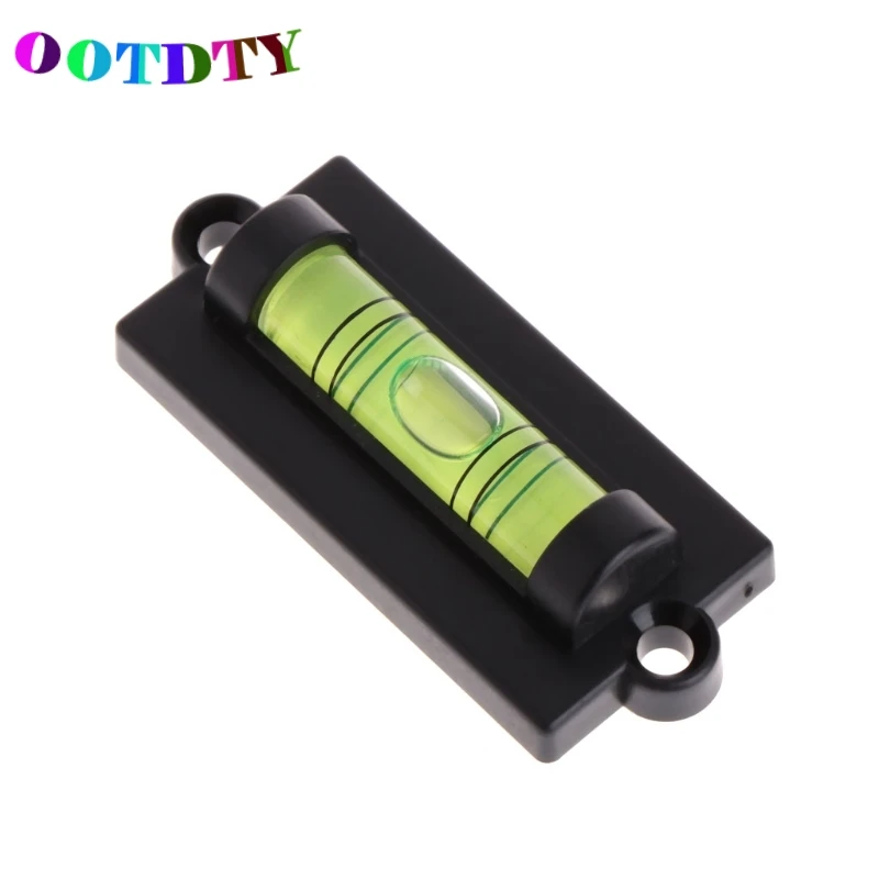 

OOTDTY 60x25mm Bubble Spirit Level Tool For TV Wall Mounts Measuring Normal Usage