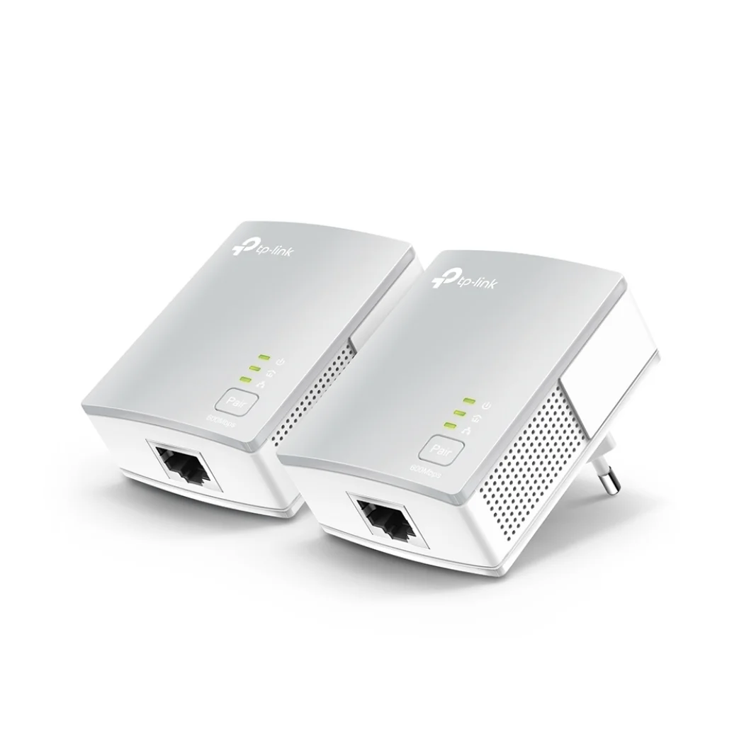 TP-LINK TL-PA4010KIT, 600 Мбит/с, IEEE 802,3, IEEE 802.3u, Fast Ethernet 10100 Мбит/с, 10BASE-T, 100BASE-TX, HomePlug AV