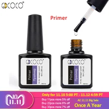 

2018 New nail art manicure design GDCOCO water-based acid free no acid primer,without acid anastomosis basecoat nail gel polish