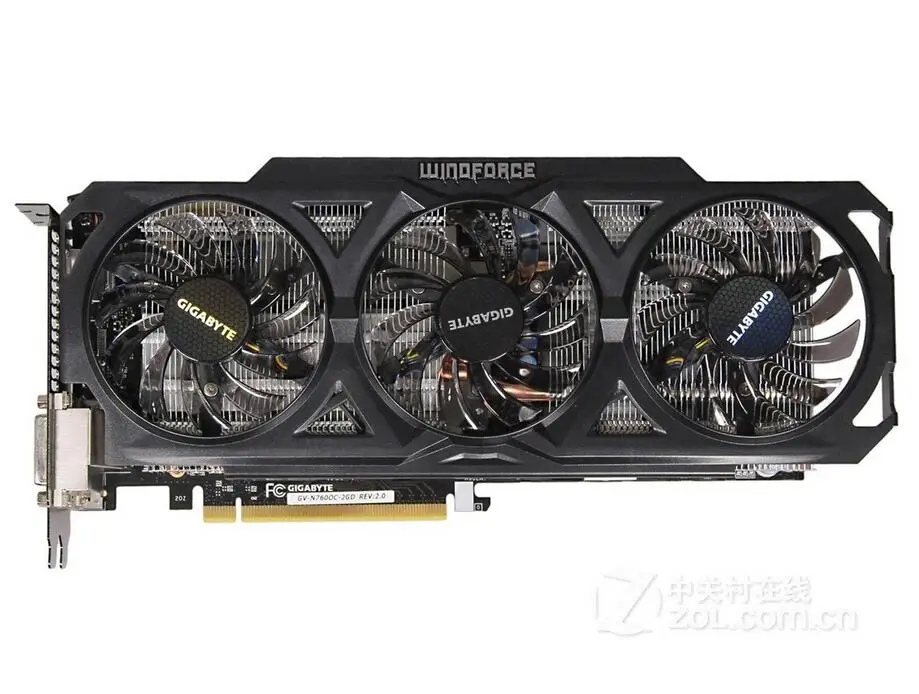 

Used For GIGABYTE GV-N760OC-2GD Graphics Card Original for nVIDIA Geforce GTX760 2G 256Bit GDDR5 Video Cards DVI